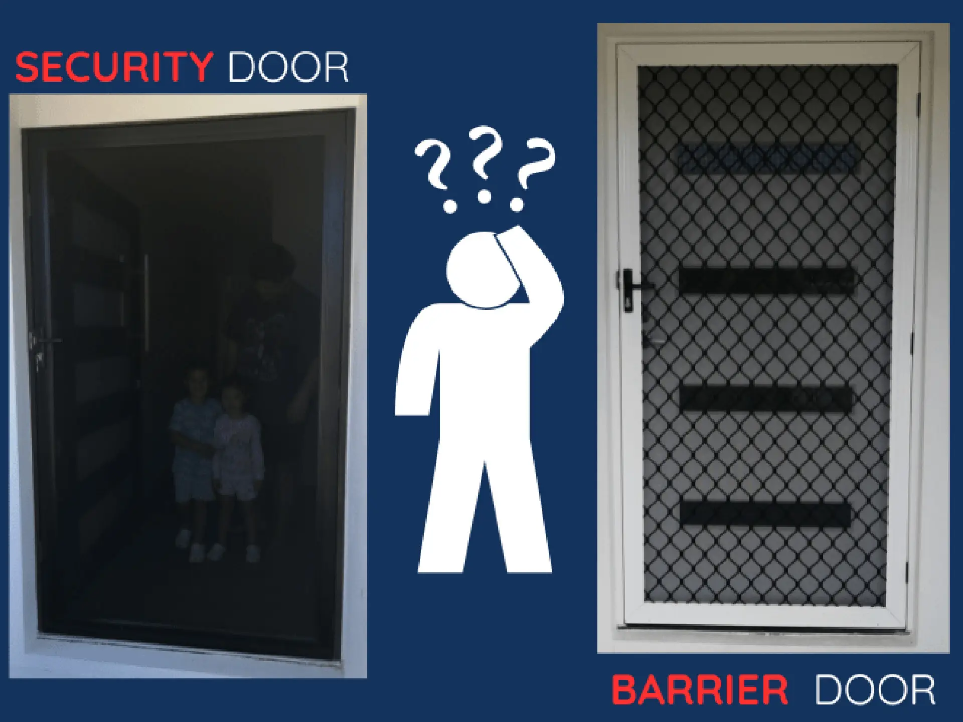 Barrier Door vs Security Door